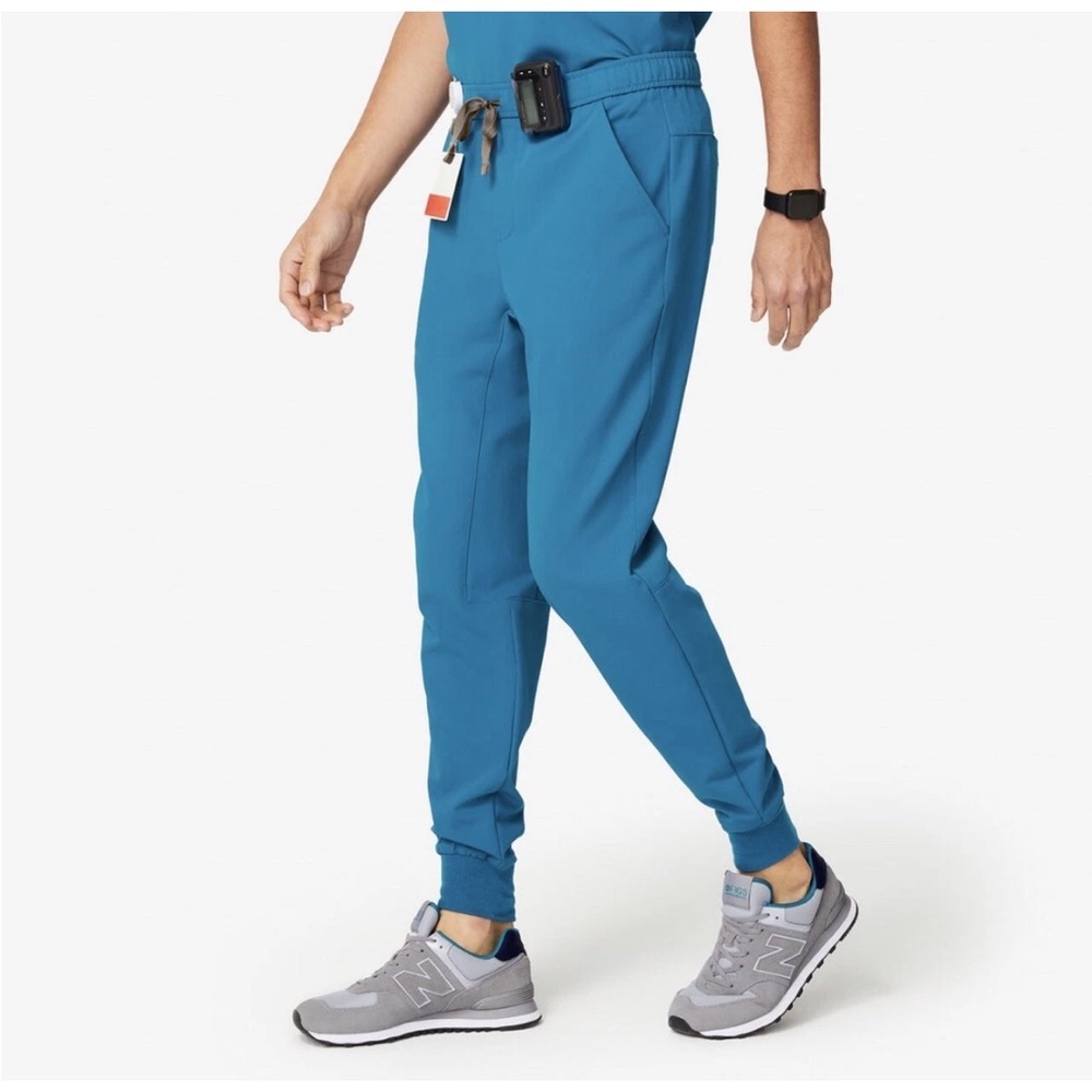 Figs Men’s Tansen‎ Jogger Scrub Alps Blue Pants small Nurse Hospital work